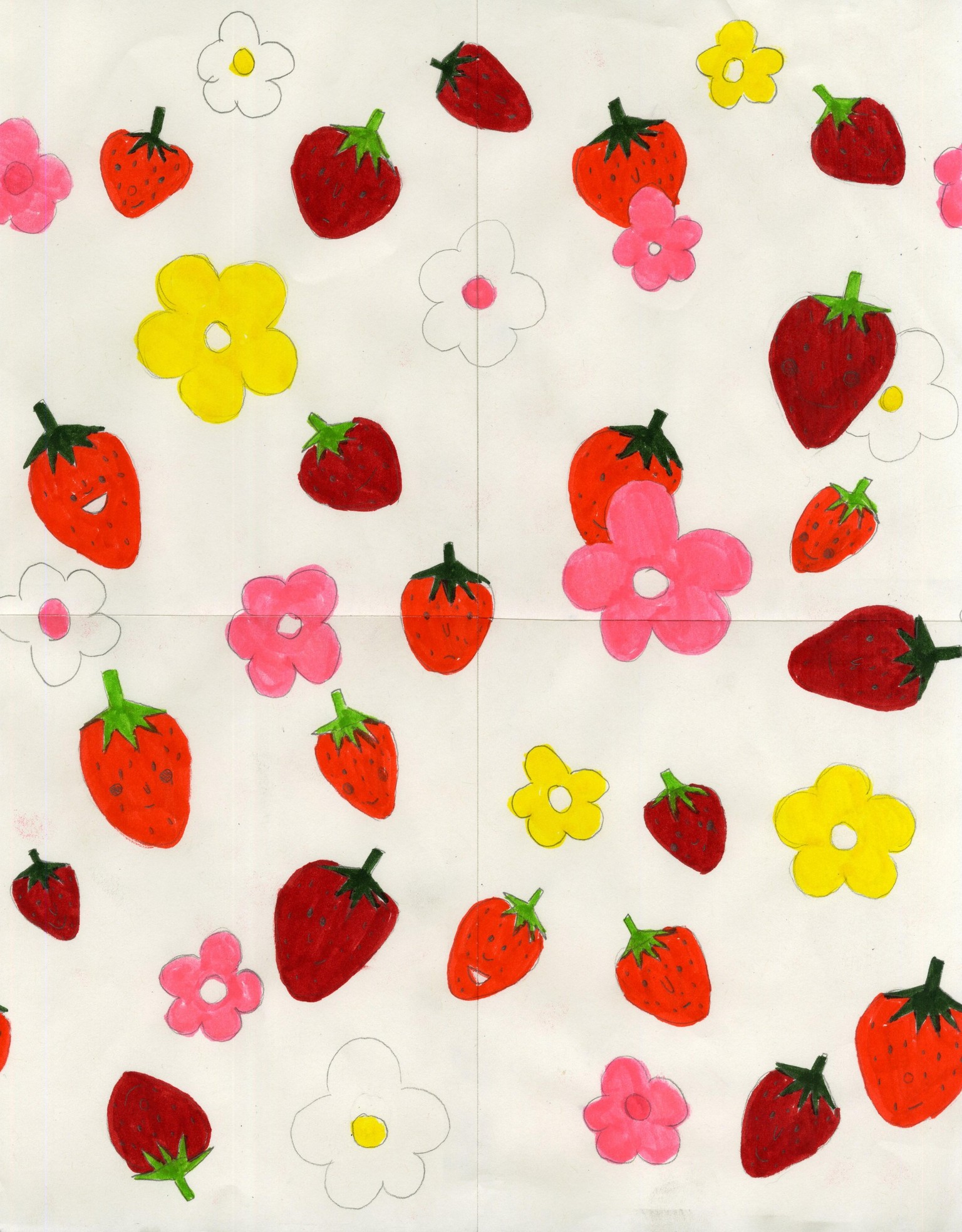 Worried Strawberries - image 1 - student project