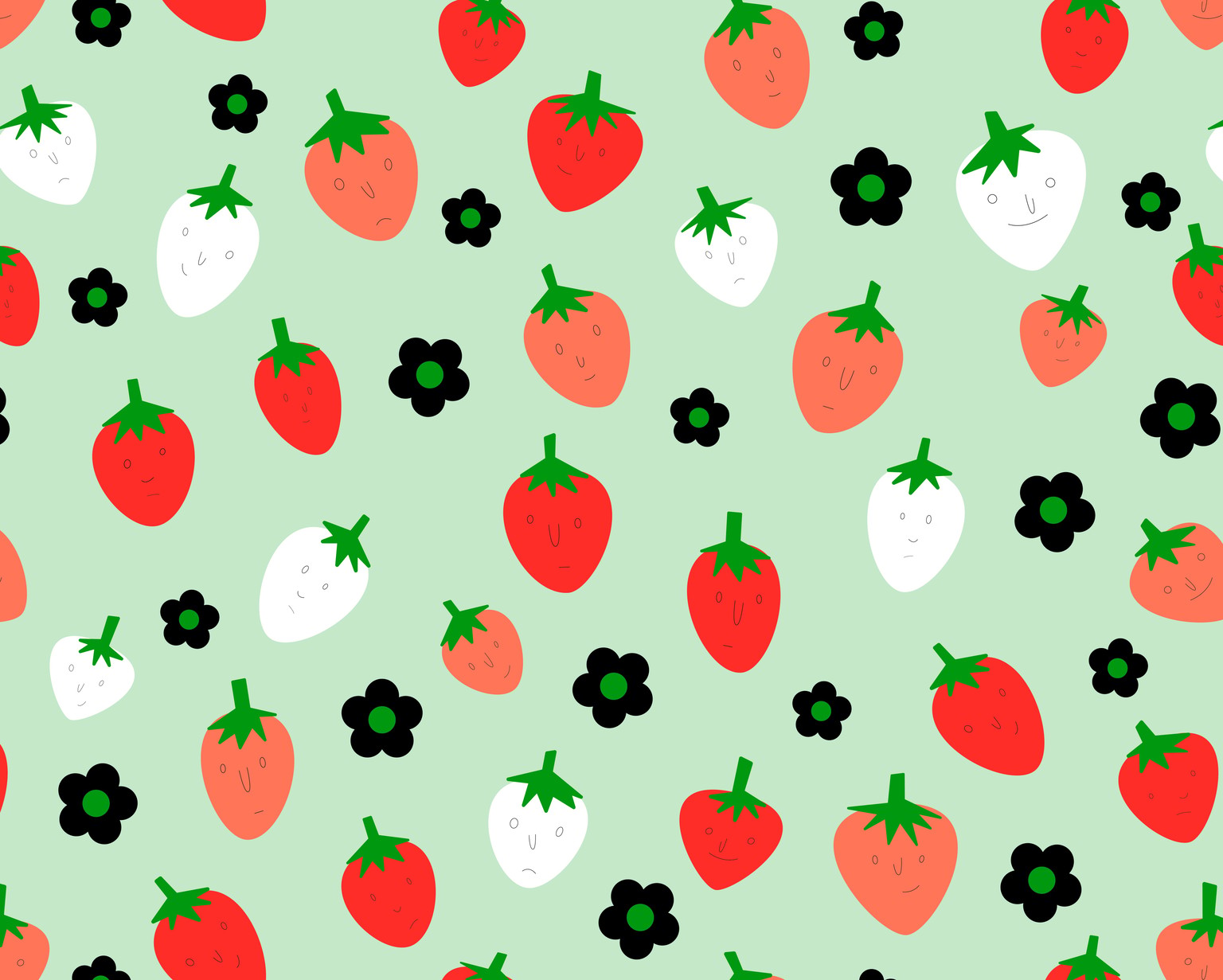 Worried Strawberries - image 2 - student project