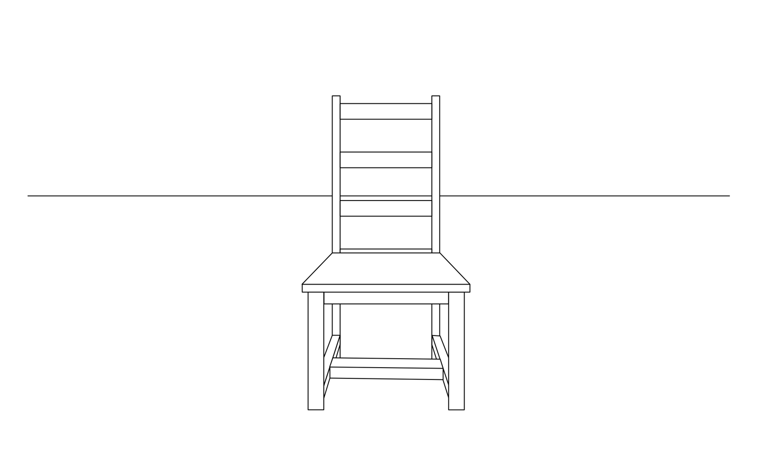 One Point Perspective Chair - image 1 - student project