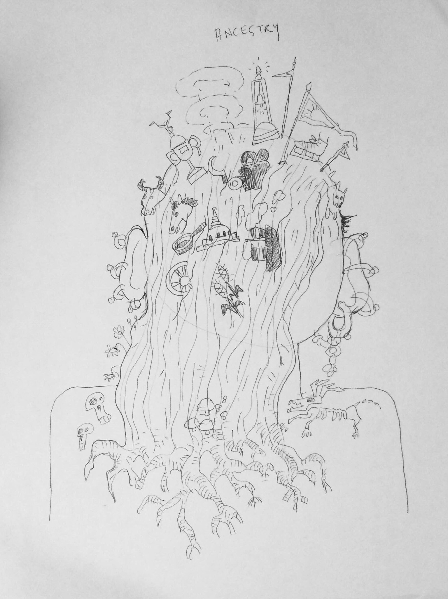 random word doodle a day - image 7 - student project