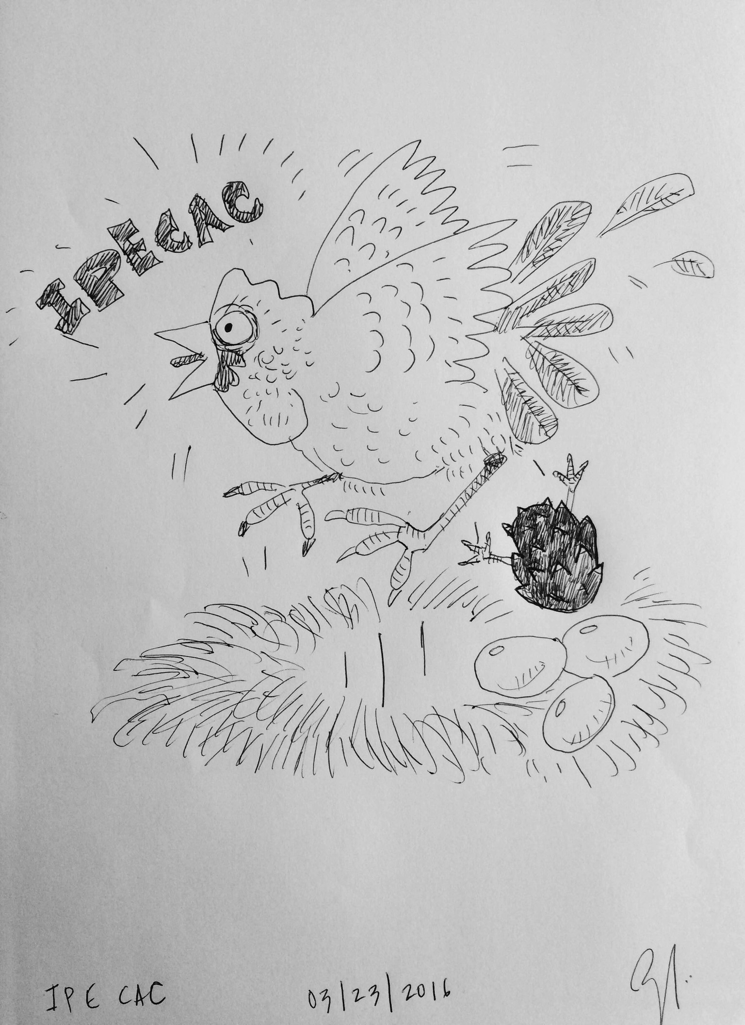 random word doodle a day - image 4 - student project
