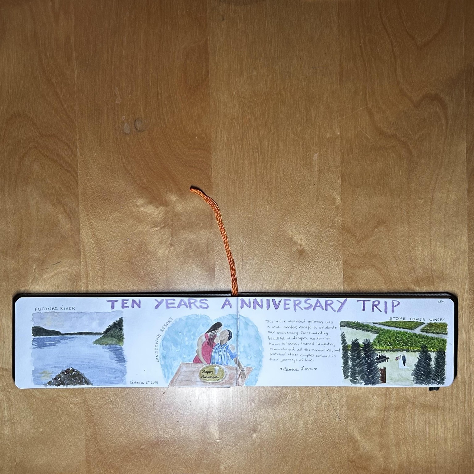 Anniversary Trip - image 1 - student project