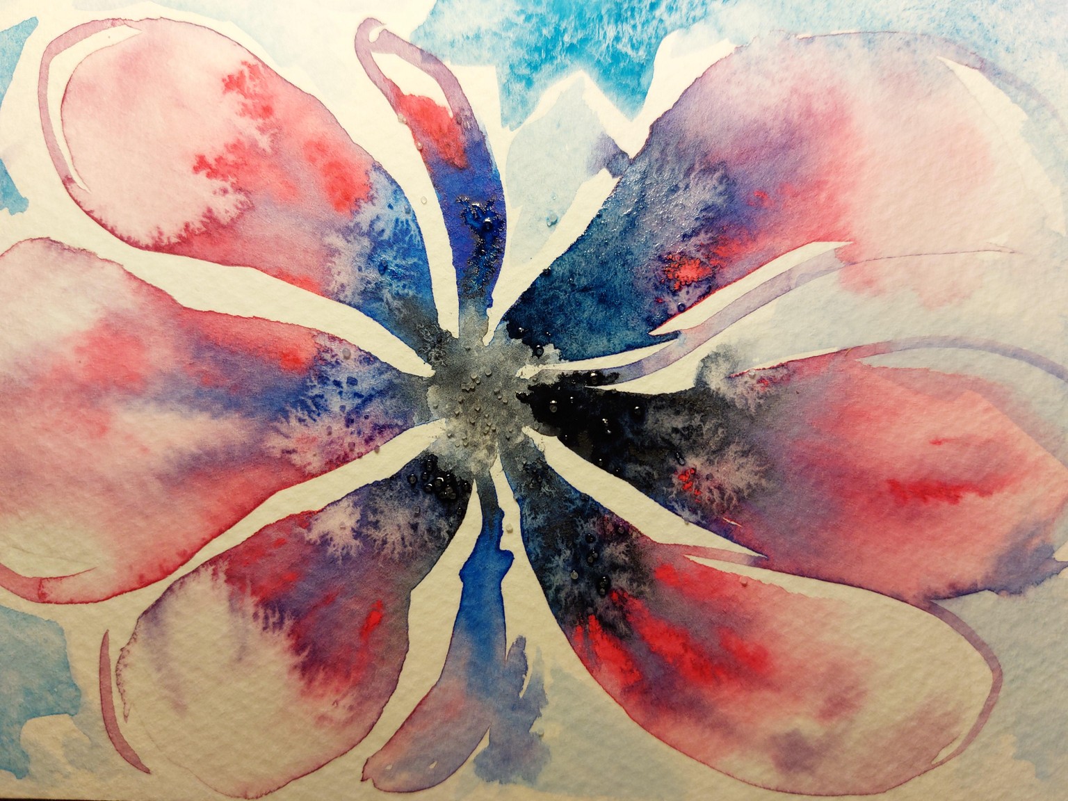 Relaxing watercolor - image 1 - student project