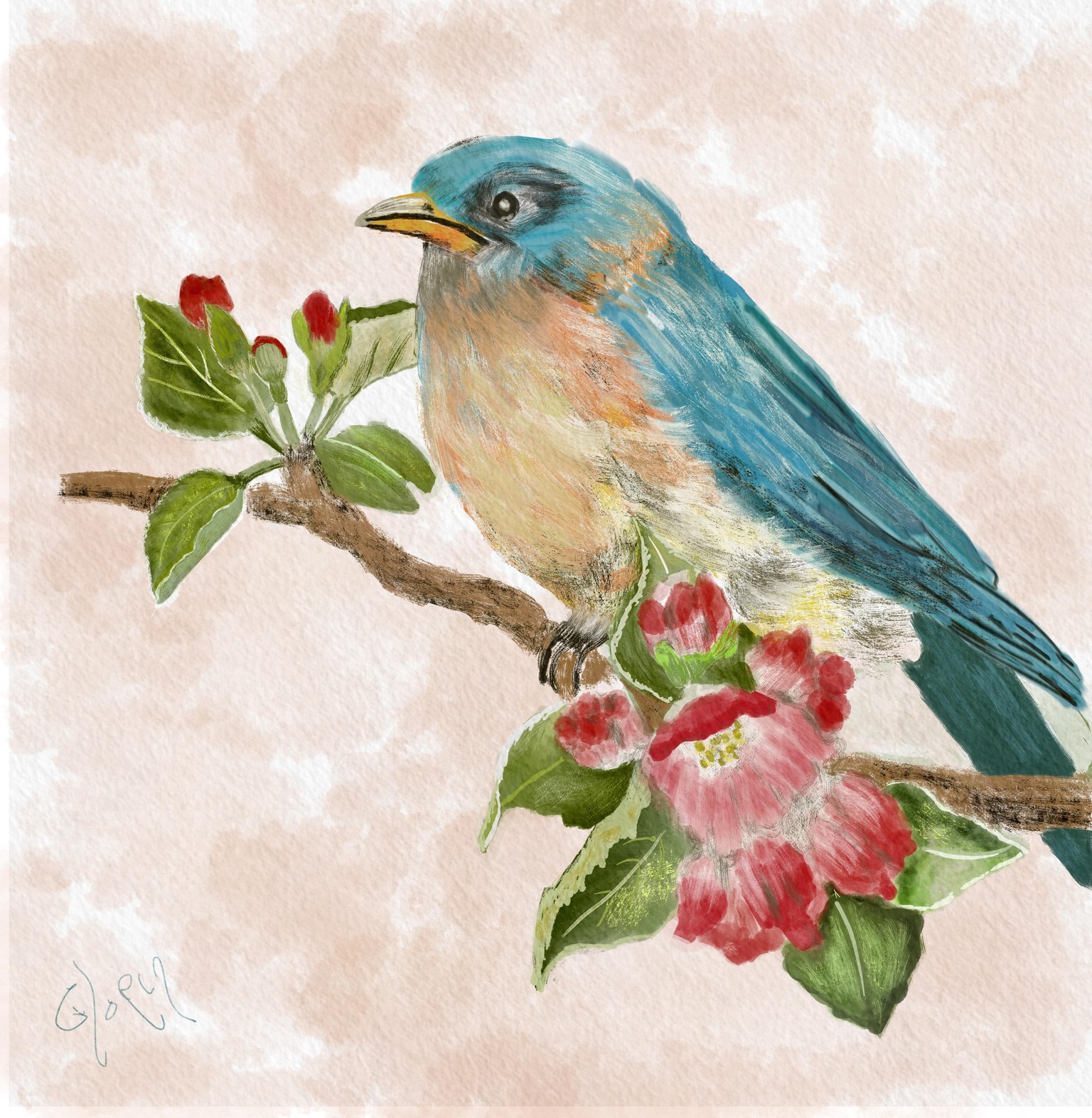 Bird on Wing - image 1 - student project