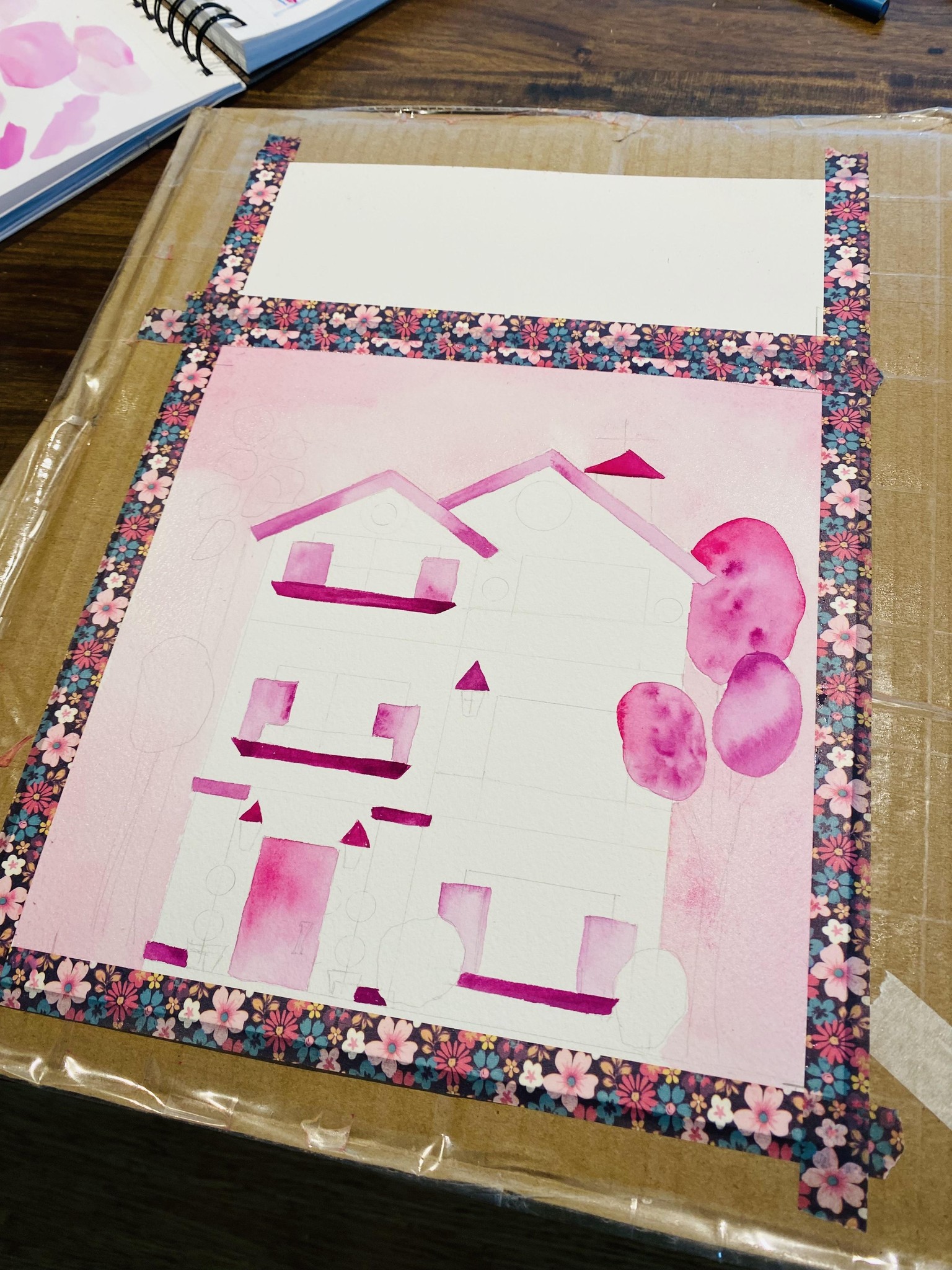 Whimsical, cotton candy house - image 2 - student project
