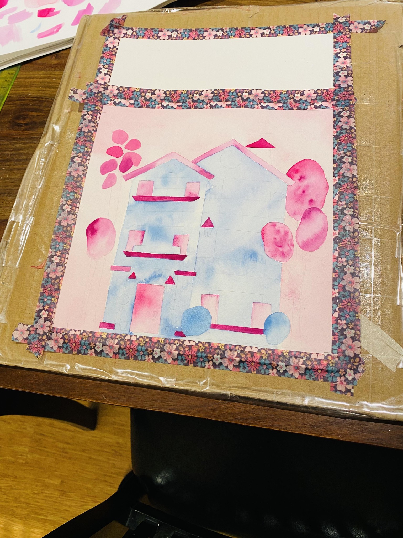 Whimsical, cotton candy house - image 3 - student project