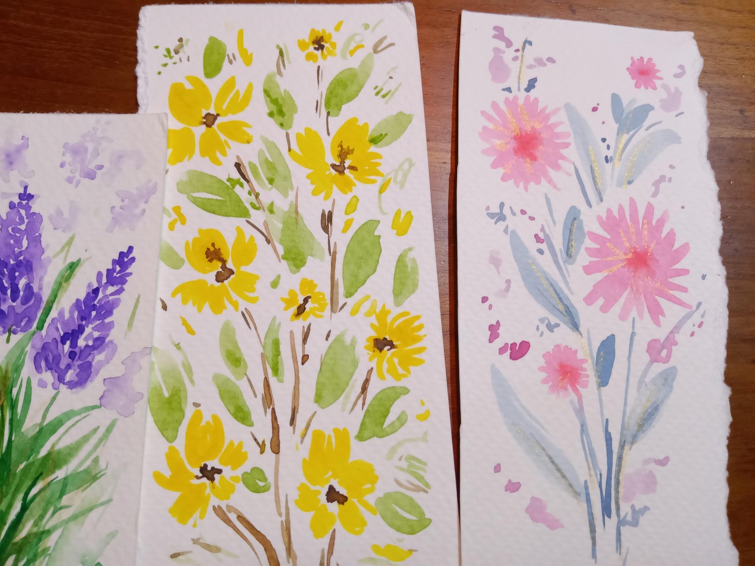Floral Bookmarks - image 3 - student project