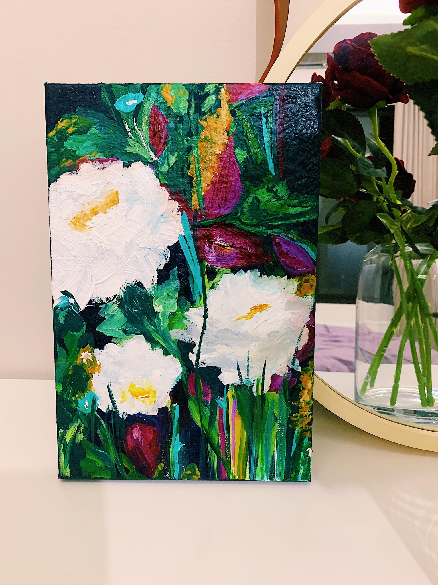 Abstract flowers - image 1 - student project