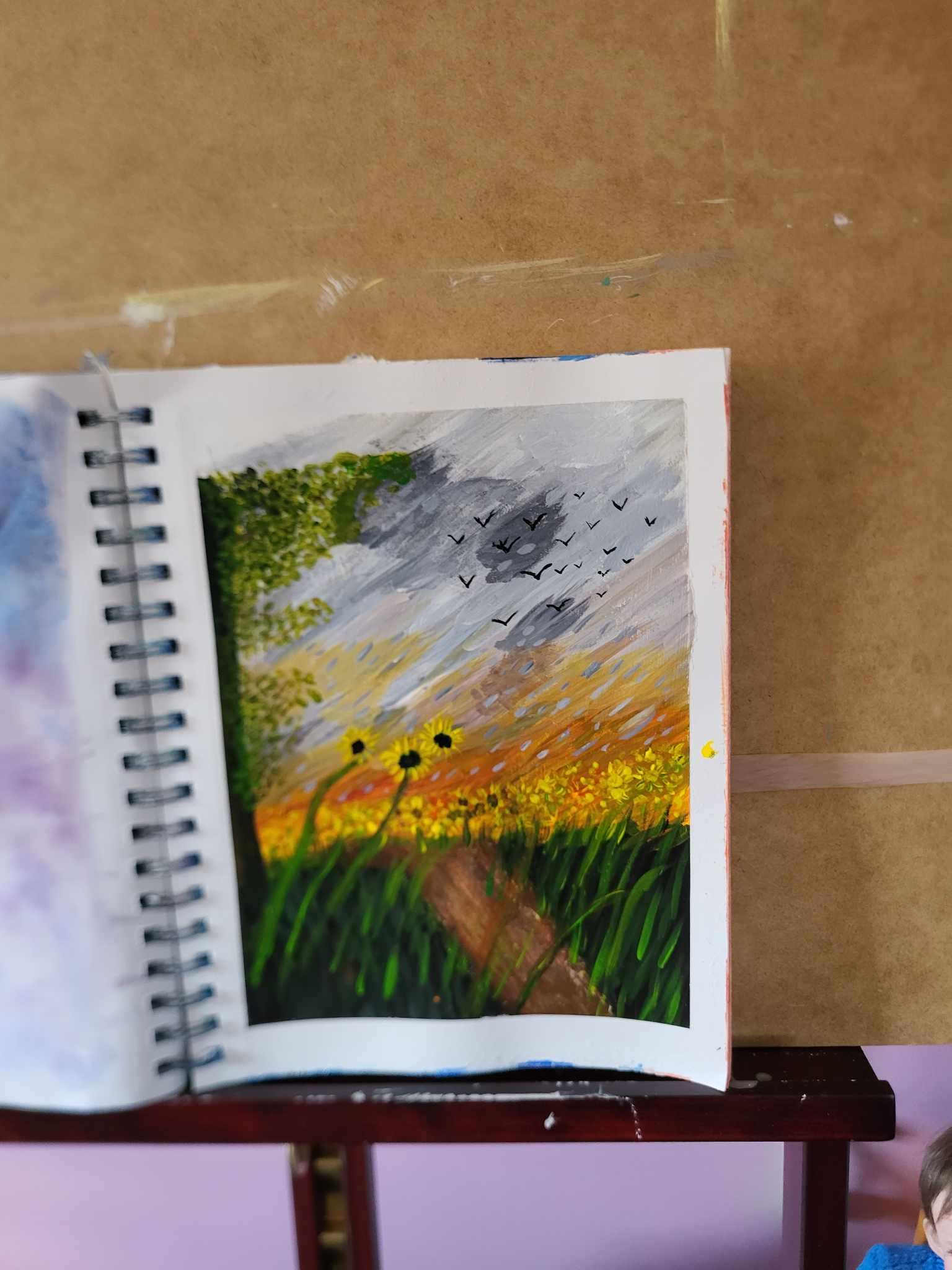 Monsoon Landscape - image 1 - student project