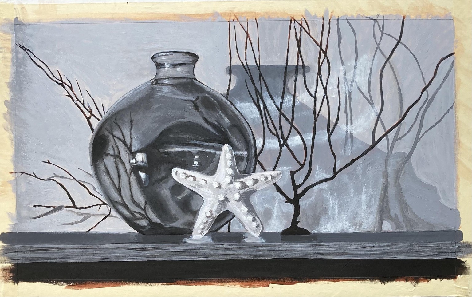Blå vad med sjöstjärna - image 1 - student project