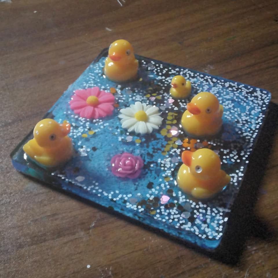 Resin Coasters - image 2 - student project