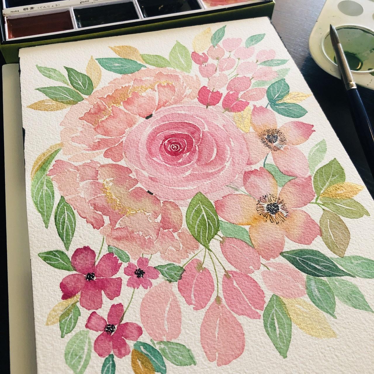 Pink flowers - image 2 - student project