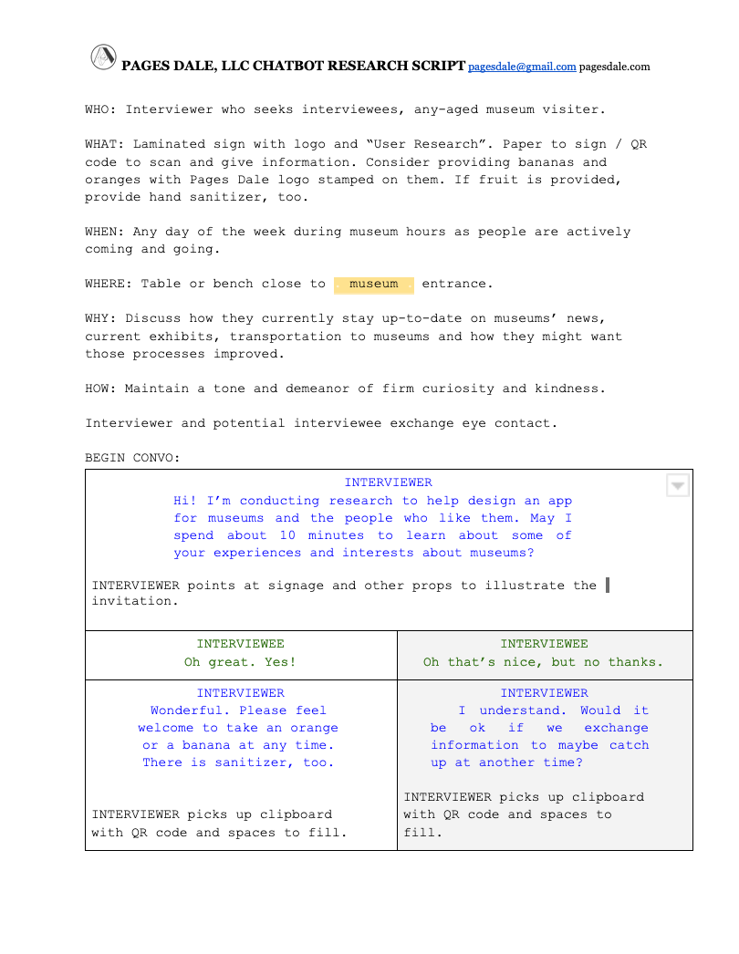 User Research for Museum Outreach Solution - image 1 - student project