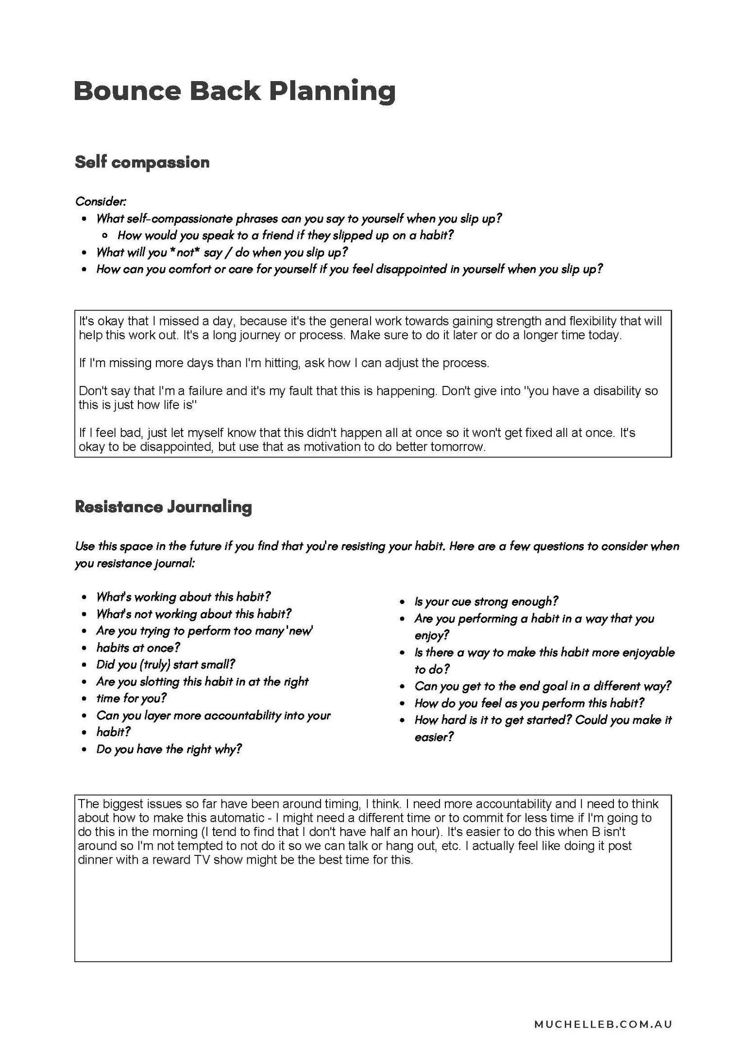 Stretching and exercise habit - image 5 - student project