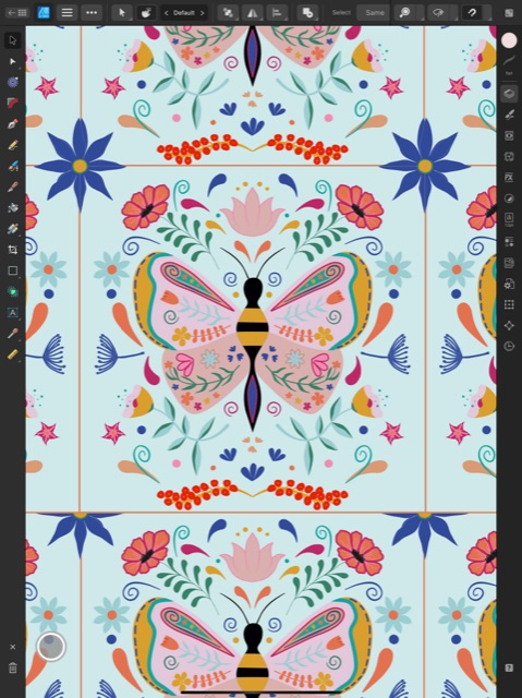 Butterfly pattern - image 1 - student project