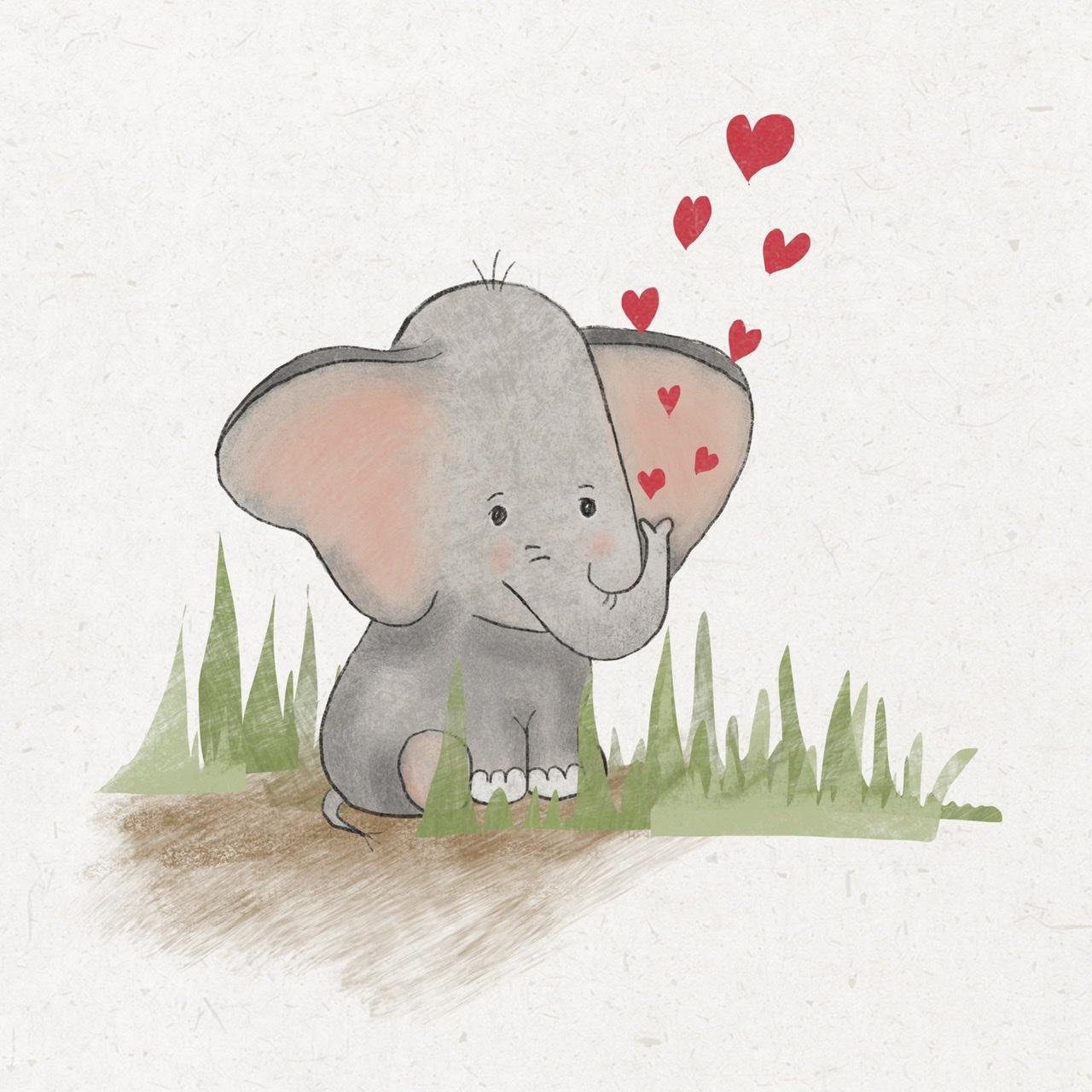 Little elephant and juist add my cow - image 2 - student project