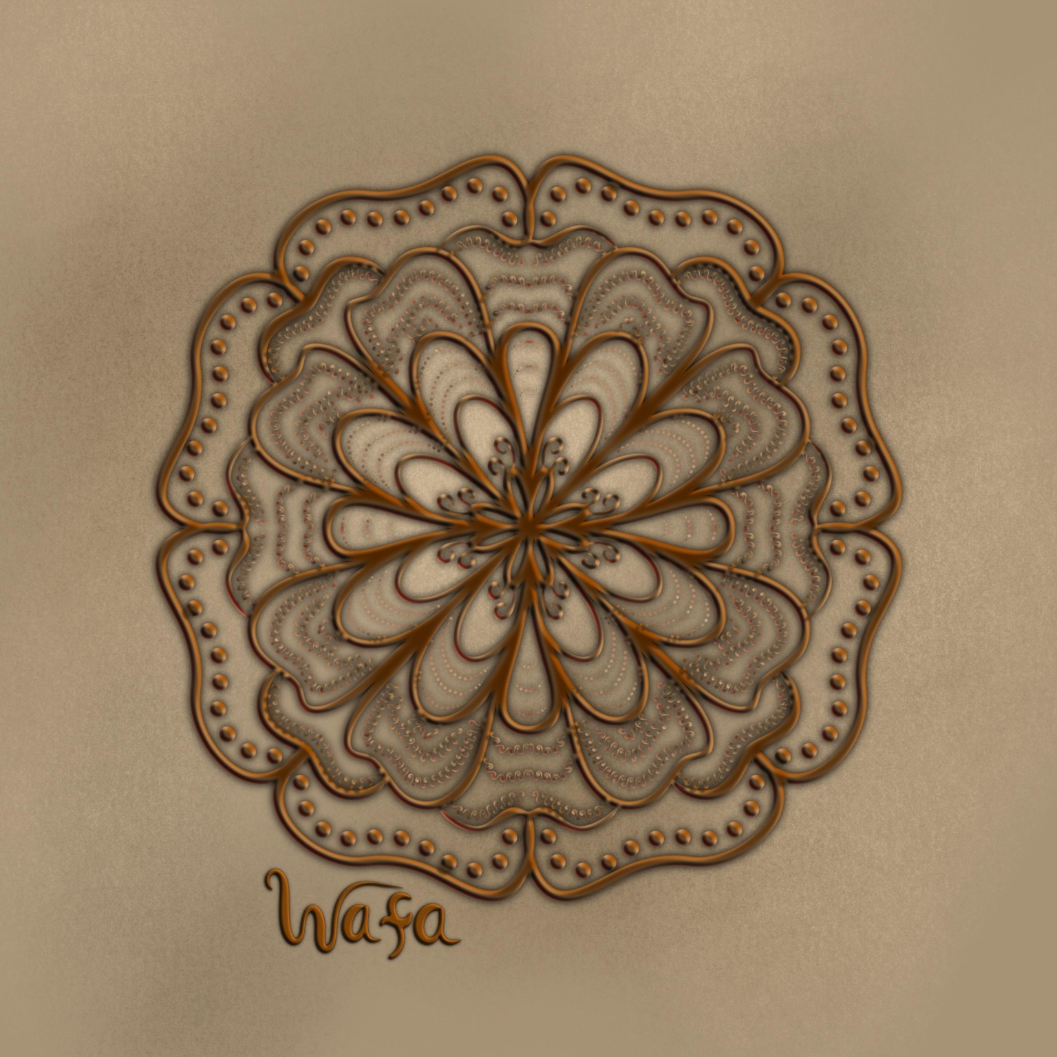3D Mandala - image 1 - student project