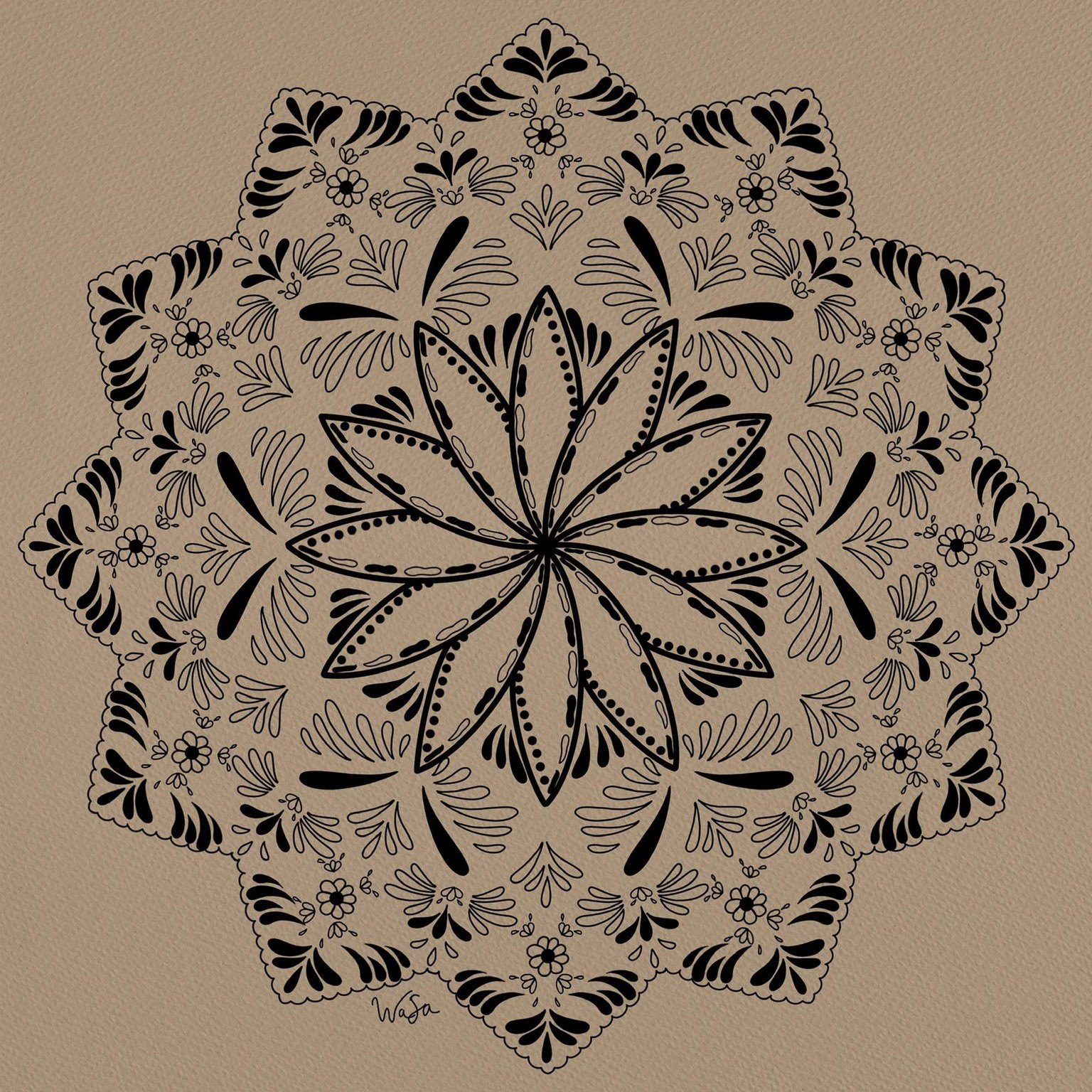Mandala - image 1 - student project