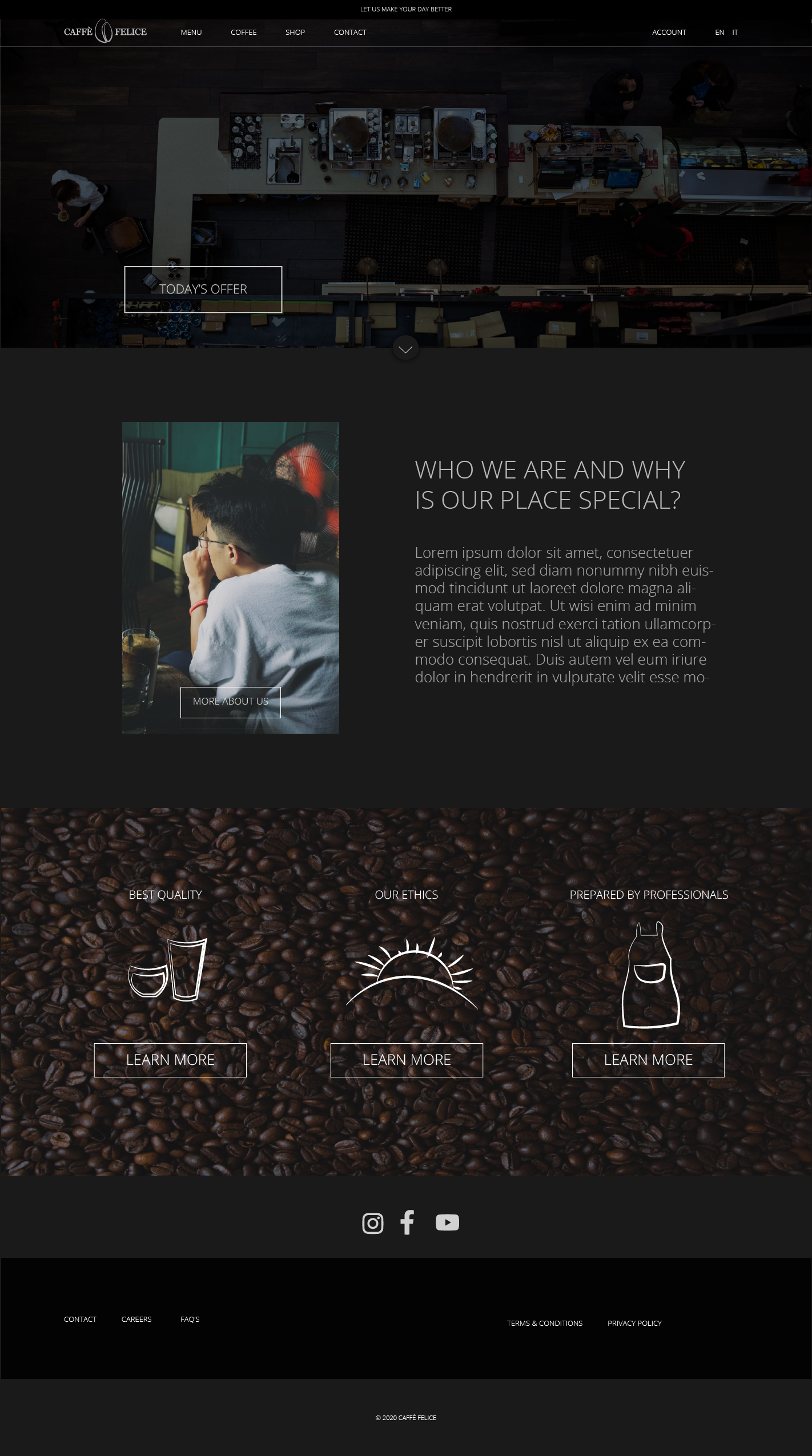 caffe felice - image 1 - student project