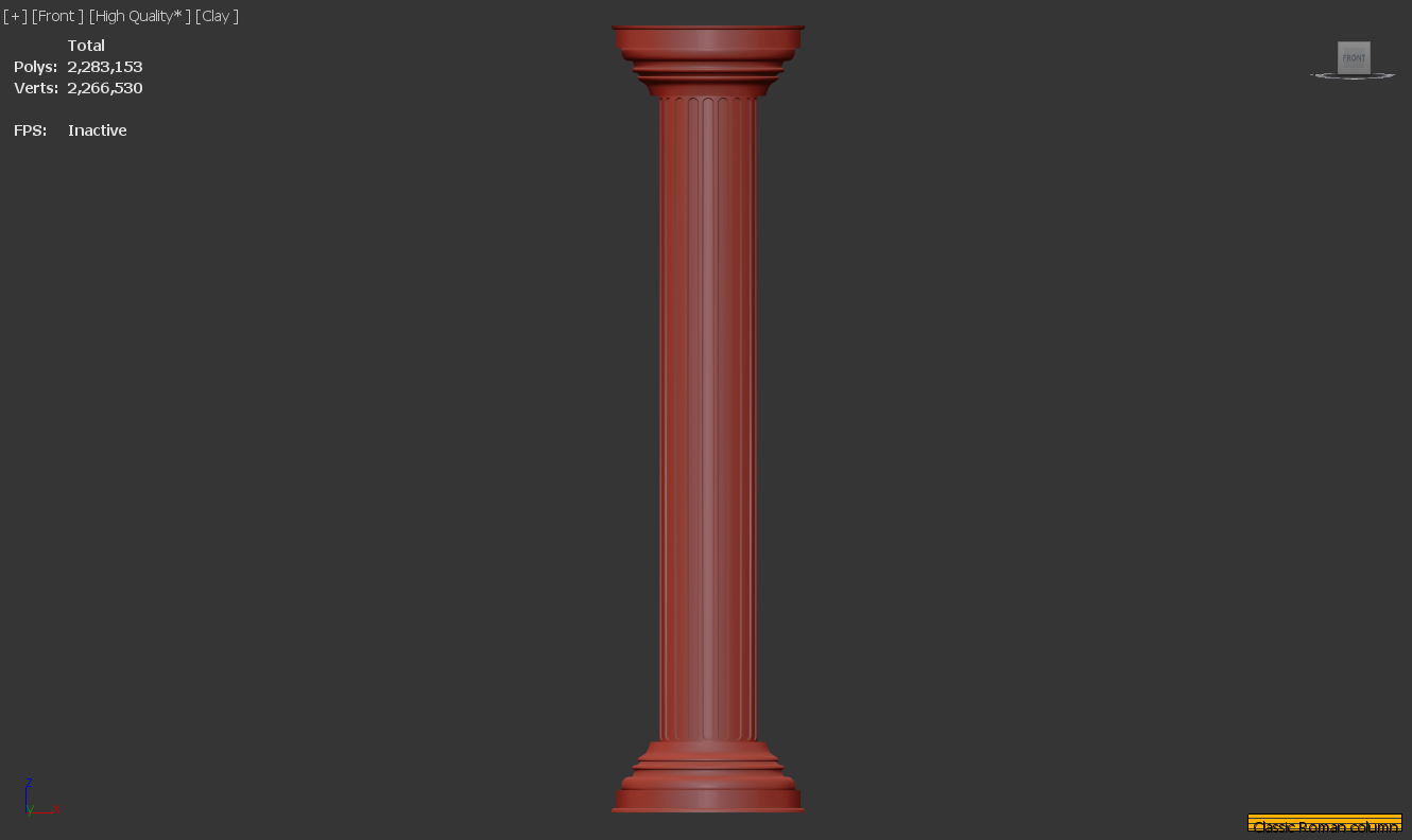 Werk Kitchen Counter : Mastering 3D Modeling in 3ds Max: Basic Level - image 11 - student project
