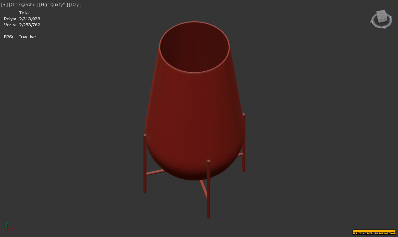 Werk Kitchen Counter : Mastering 3D Modeling in 3ds Max: Basic Level - image 3 - student project