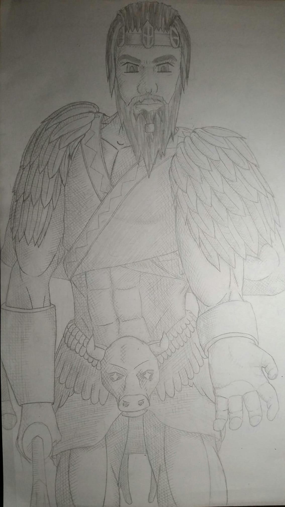 my first cross hatching - image 1 - student project