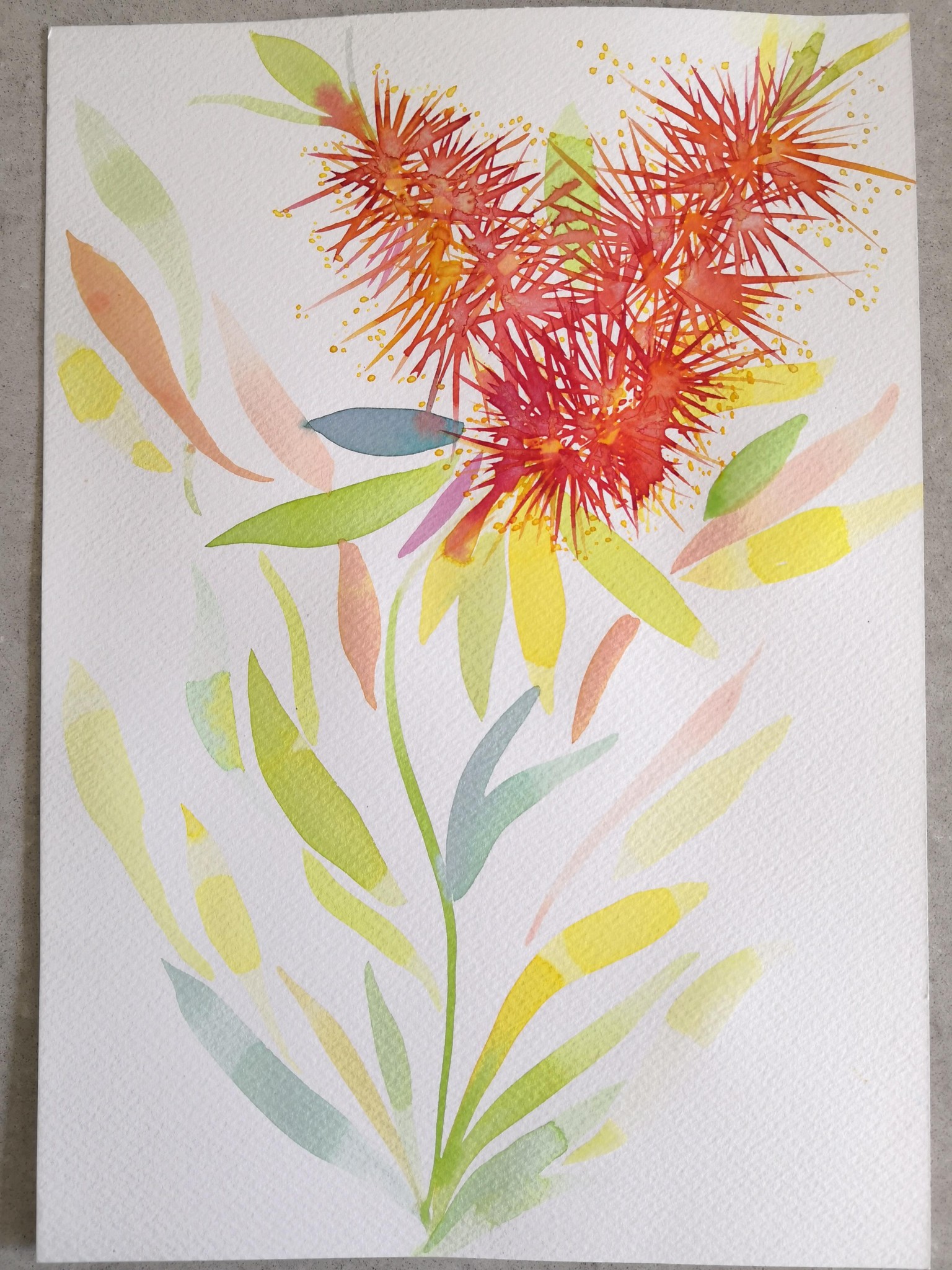 Intro to watercolour - image 1 - student project