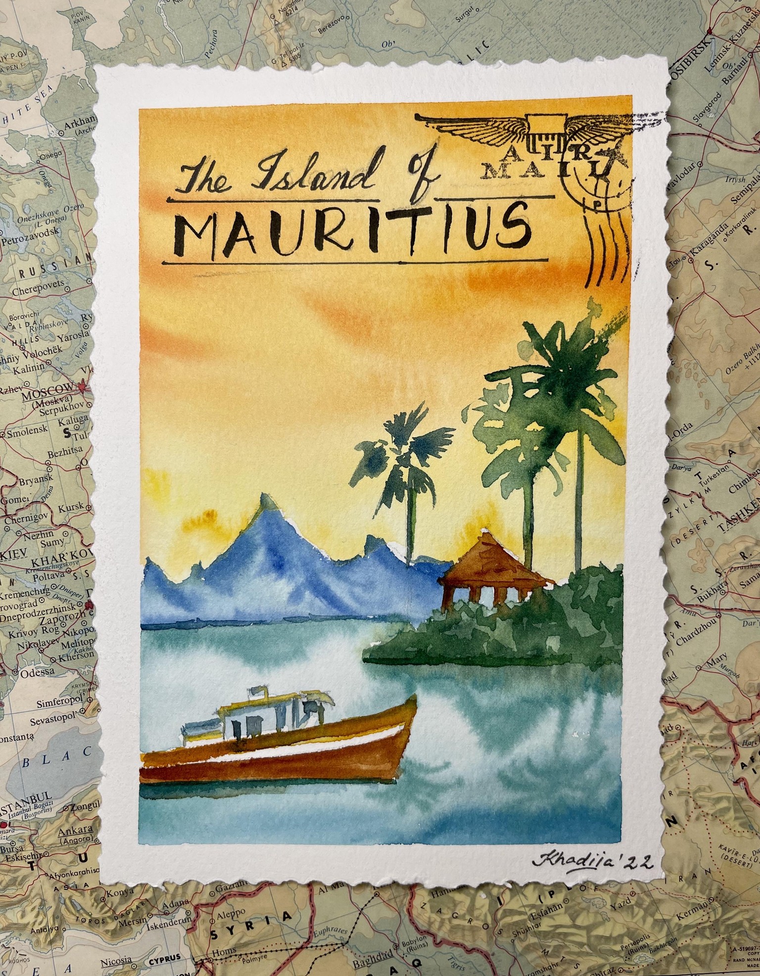 Stamps from around the world - image 1 - student project