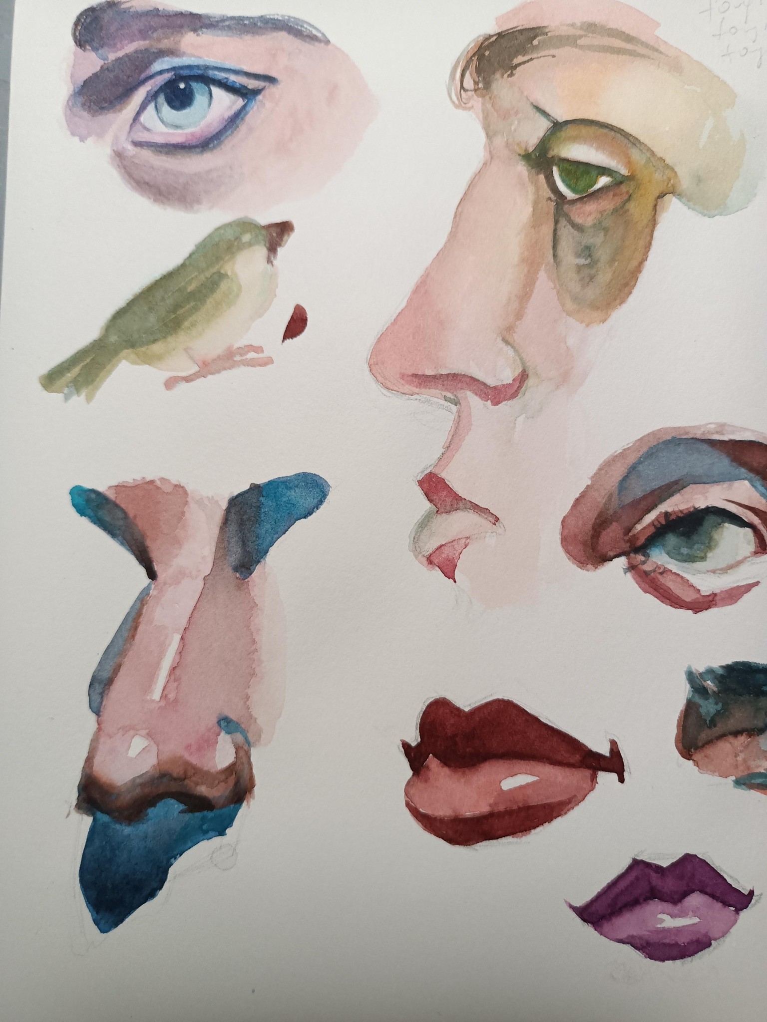 Watercolor workout - image 5 - student project