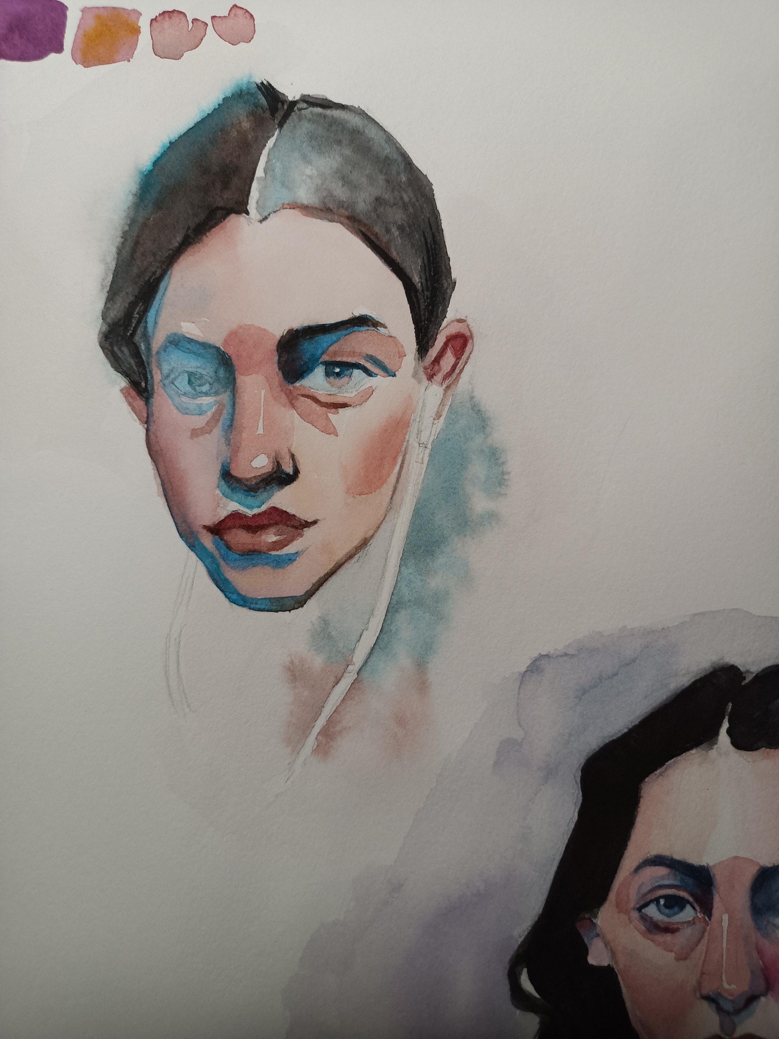 Watercolor workout - image 2 - student project