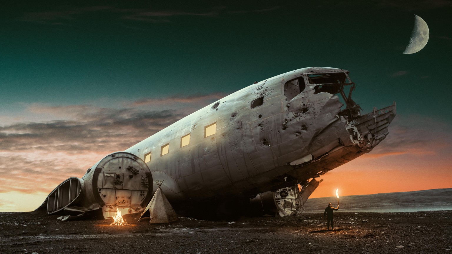 Plane Wreck - image 2 - student project