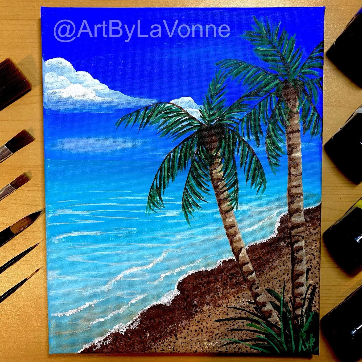 Tropical Beach Scene - image 1 - student project