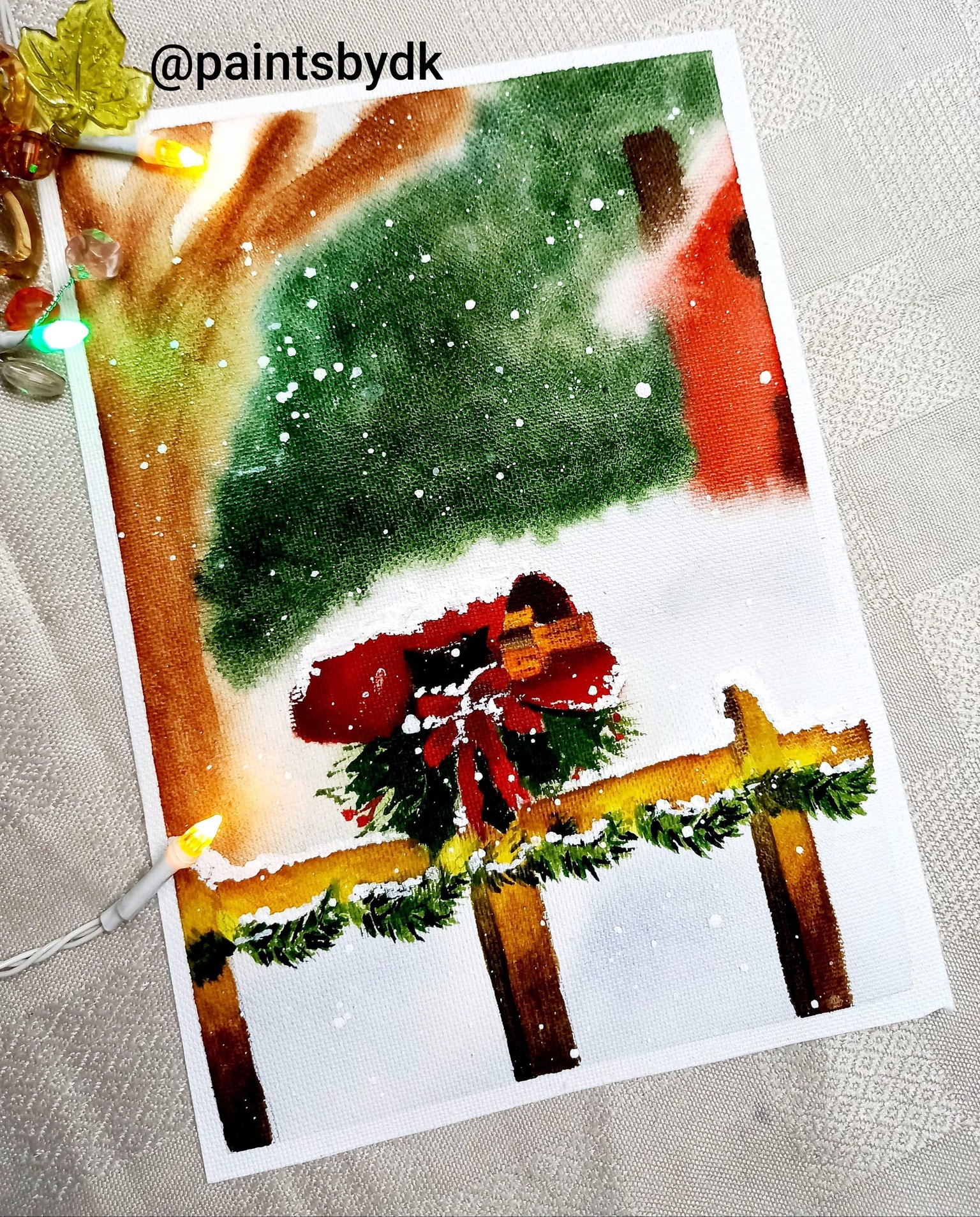25 days to christmas- @paintsbydk - image 21 - student project