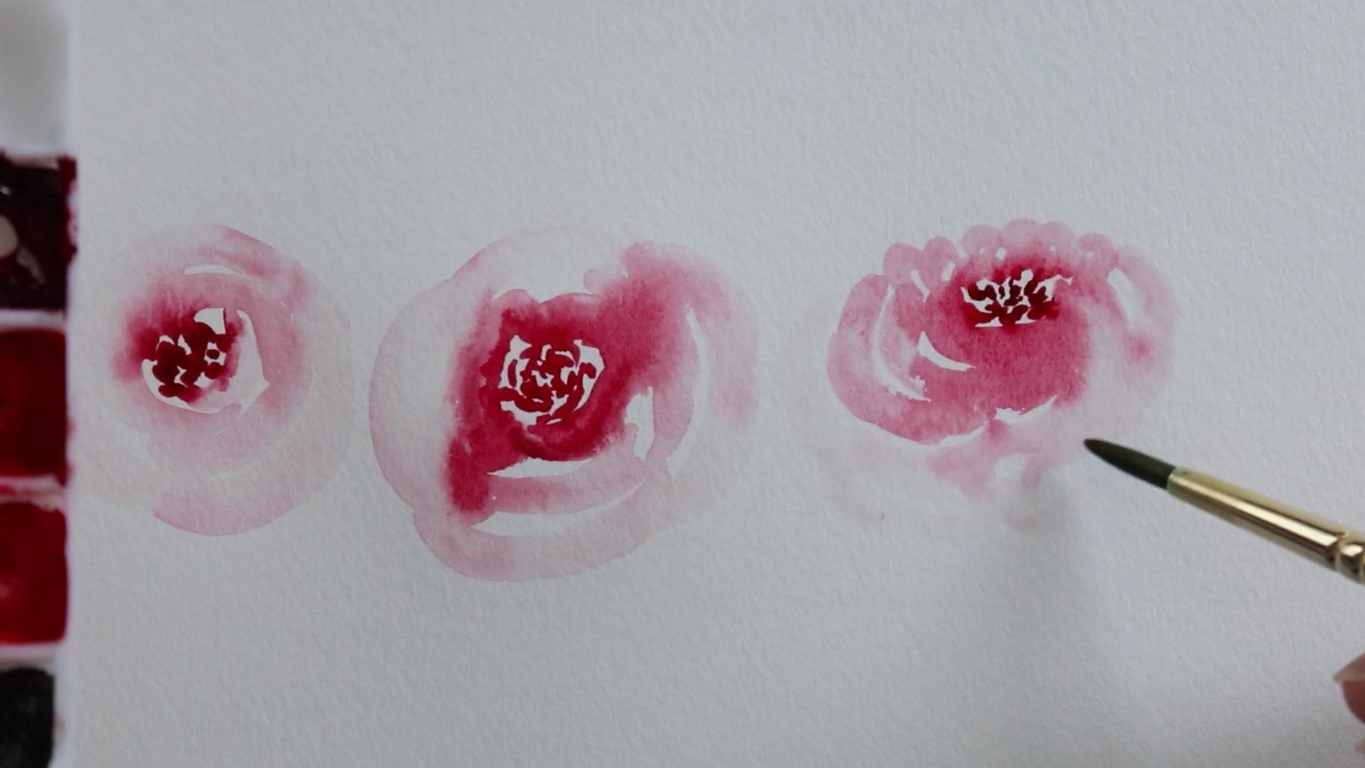 Watercolor Loose Florals - Sample Project - image 7 - student project