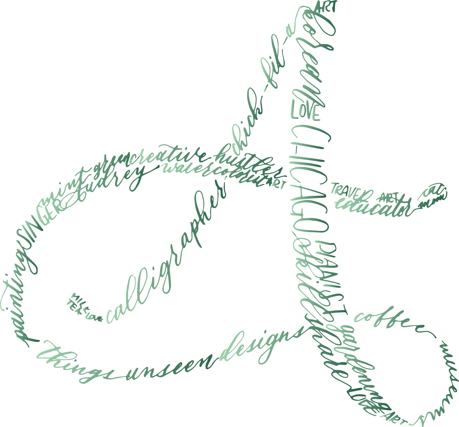 Modern Calligraphy Silhouette project - image 2 - student project