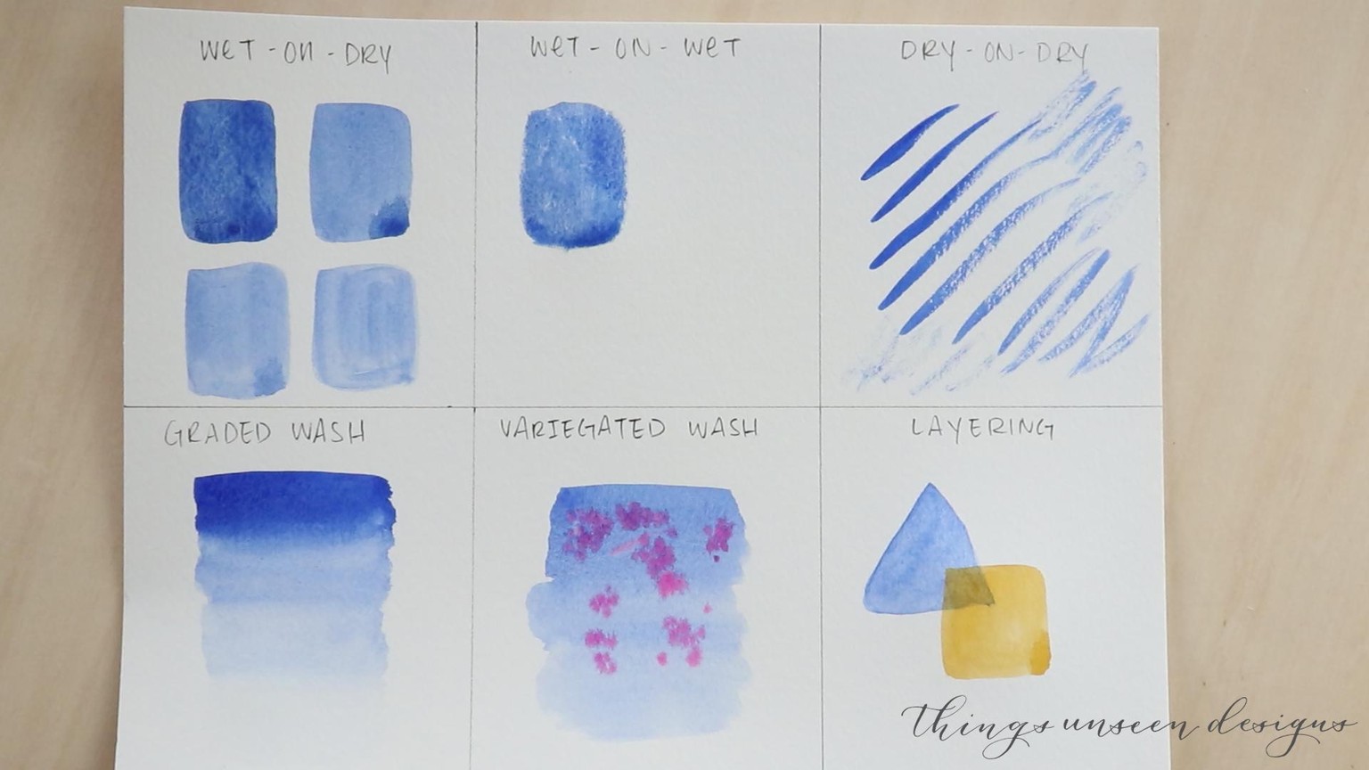 Watercolor Loose Florals - Sample Project - image 2 - student project