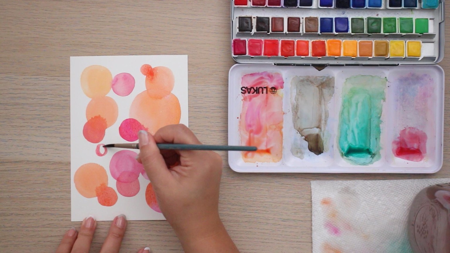 Daily Mindfulness Practice: 10 Days of Creativity & Watercolor - image 2 - student project