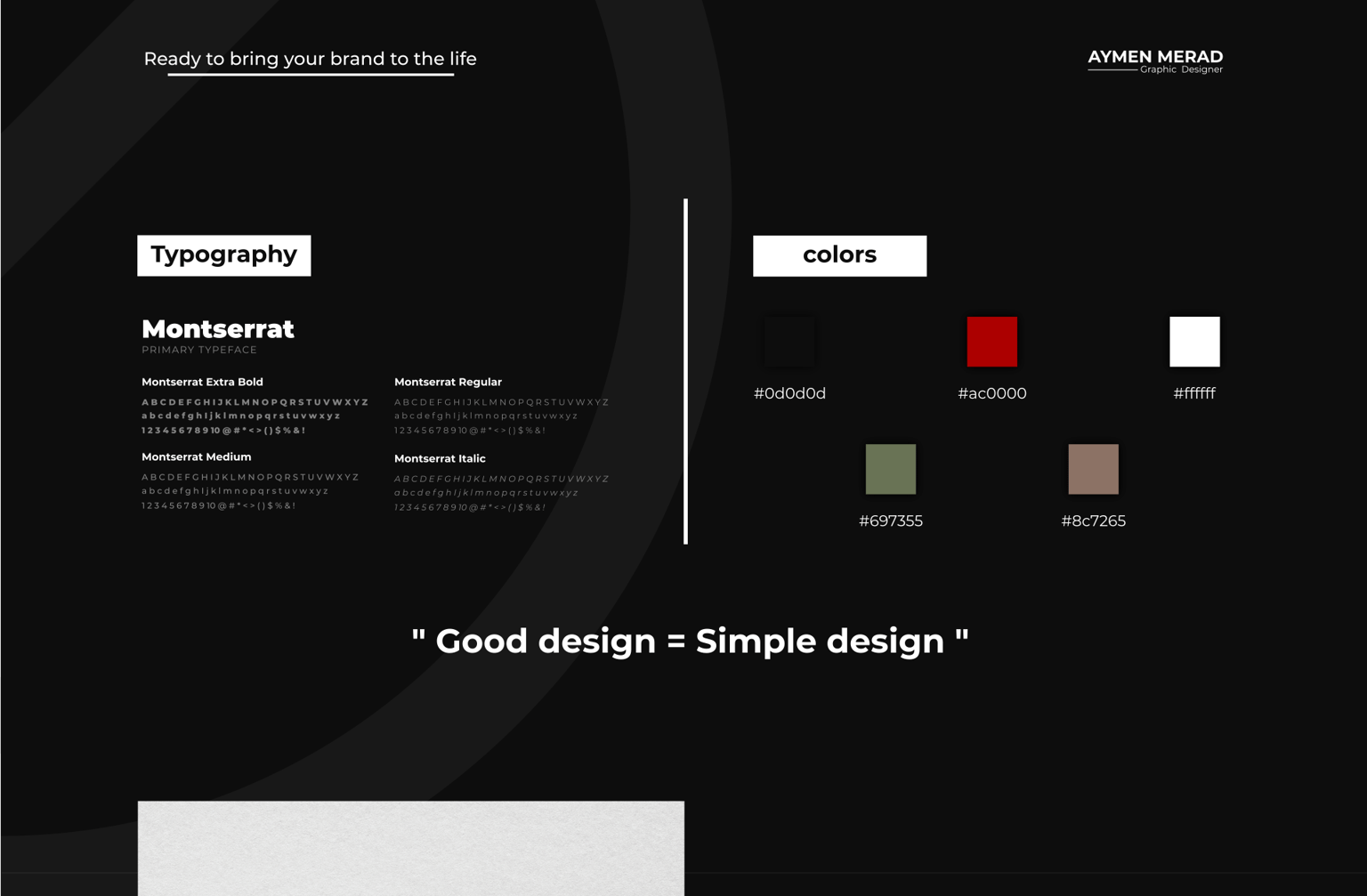 personal branding - image 2 - student project