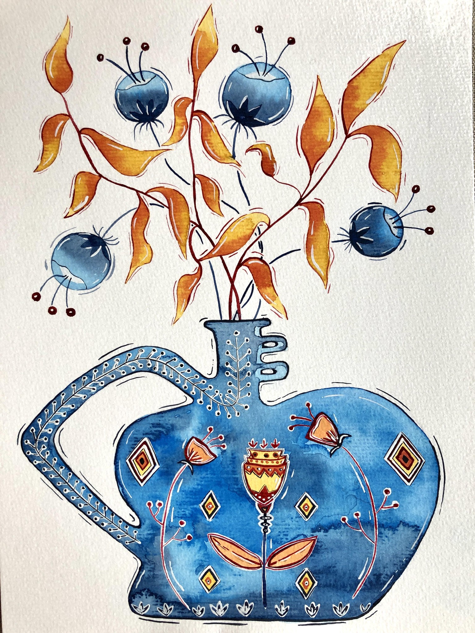 Decorating Pots - image 1 - student project