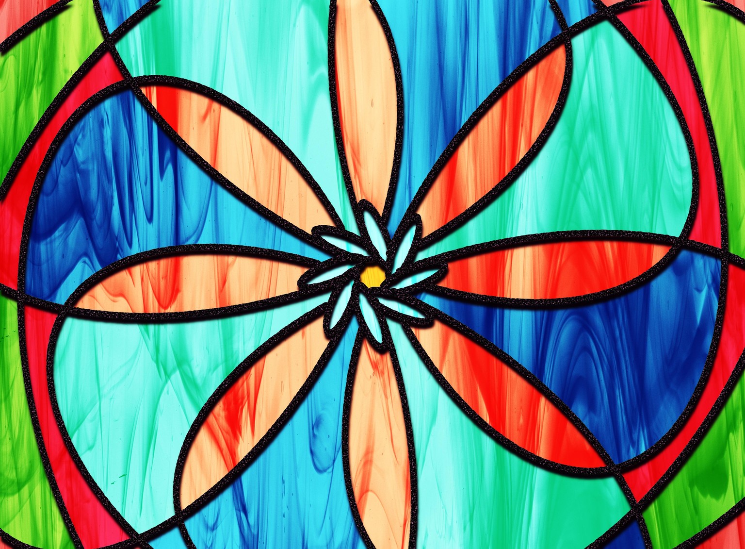 Stained glass - image 1 - student project