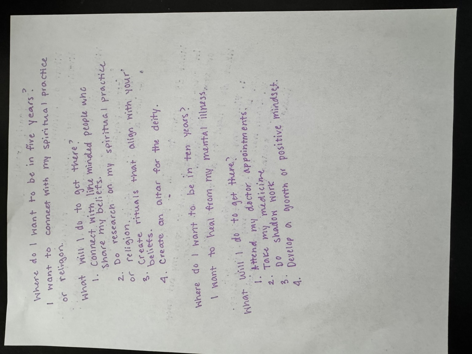 My goals for the next few years - image 2 - student project