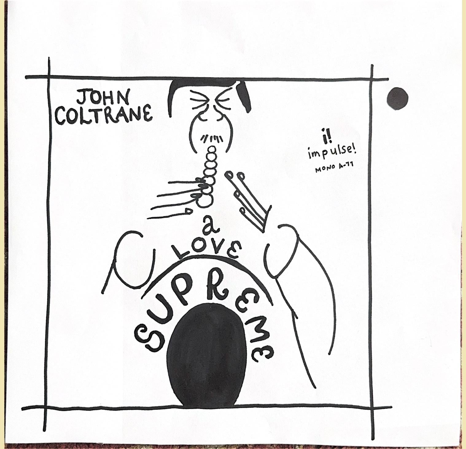 SLO-fi album cover: Coltrane - image 8 - student project