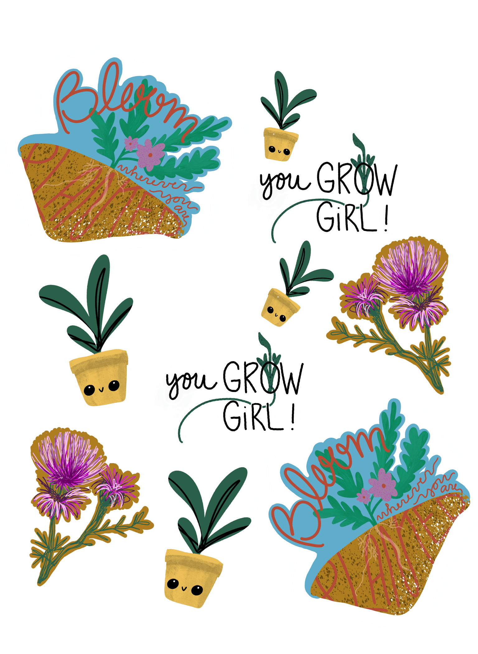First Sticker Sheet - image 1 - student project
