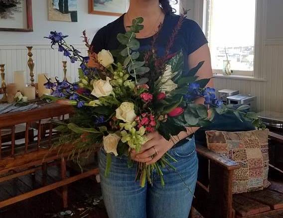 Wedding Practice with Grocery Store Flowers - image 1 - student project