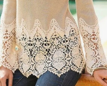 My first lace - image 1 - student project