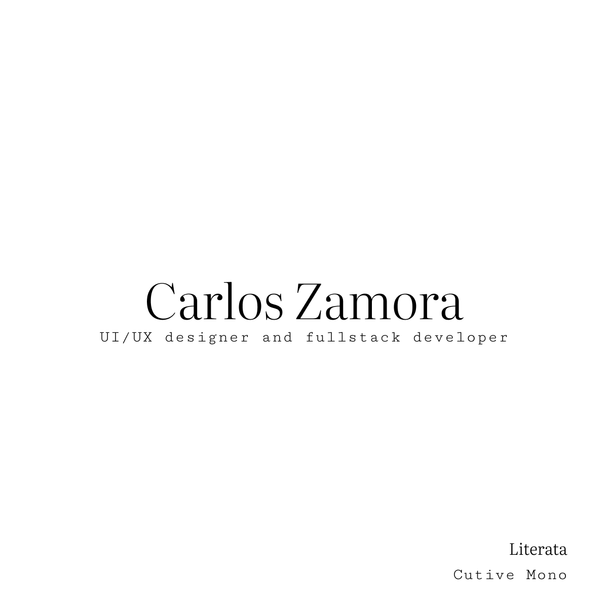 Font Pairing - image 2 - student project