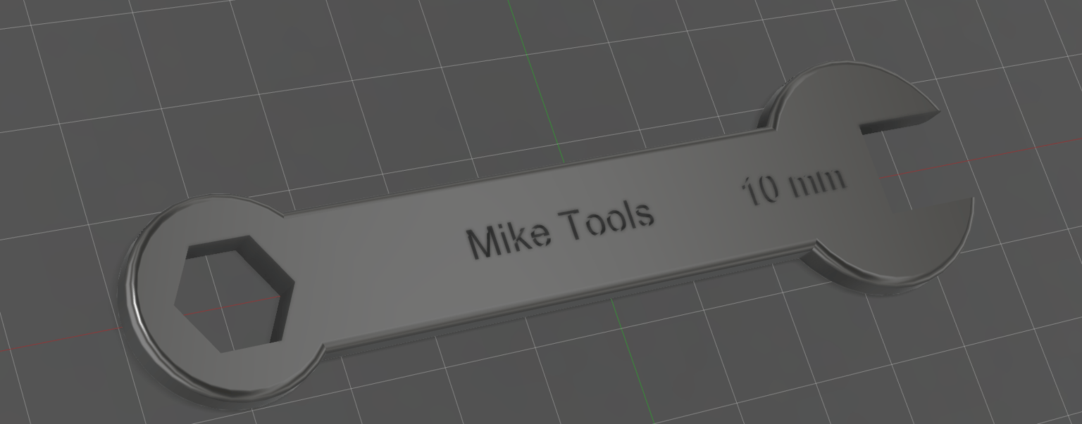 10 mm wrench - image 1 - student project