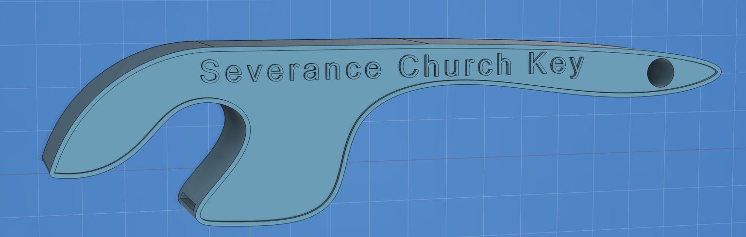 Severance Church Key - image 1 - student project
