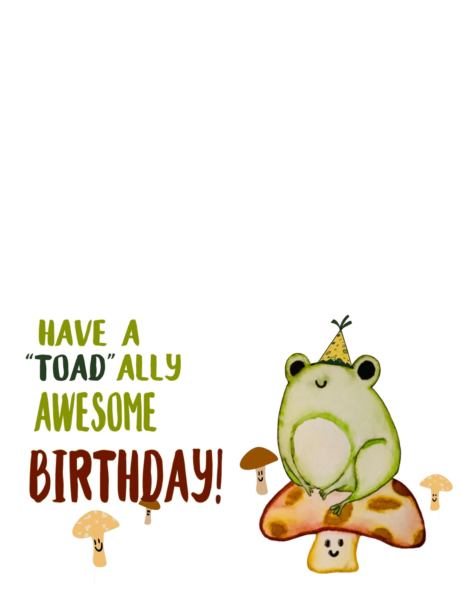 Birthday card - image 1 - student project