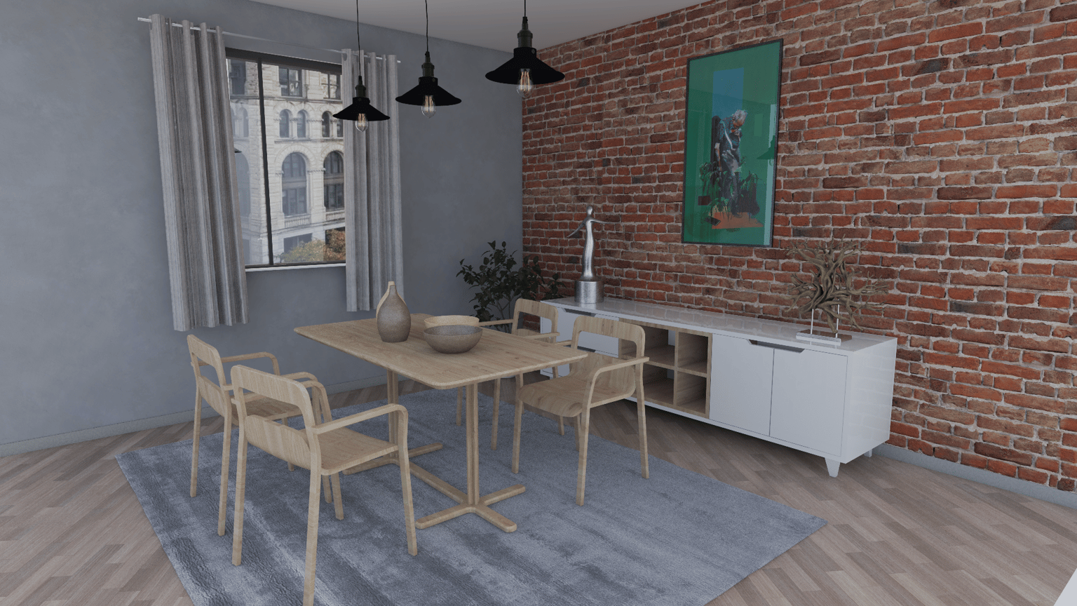 Vray/sketchup render - image 1 - student project
